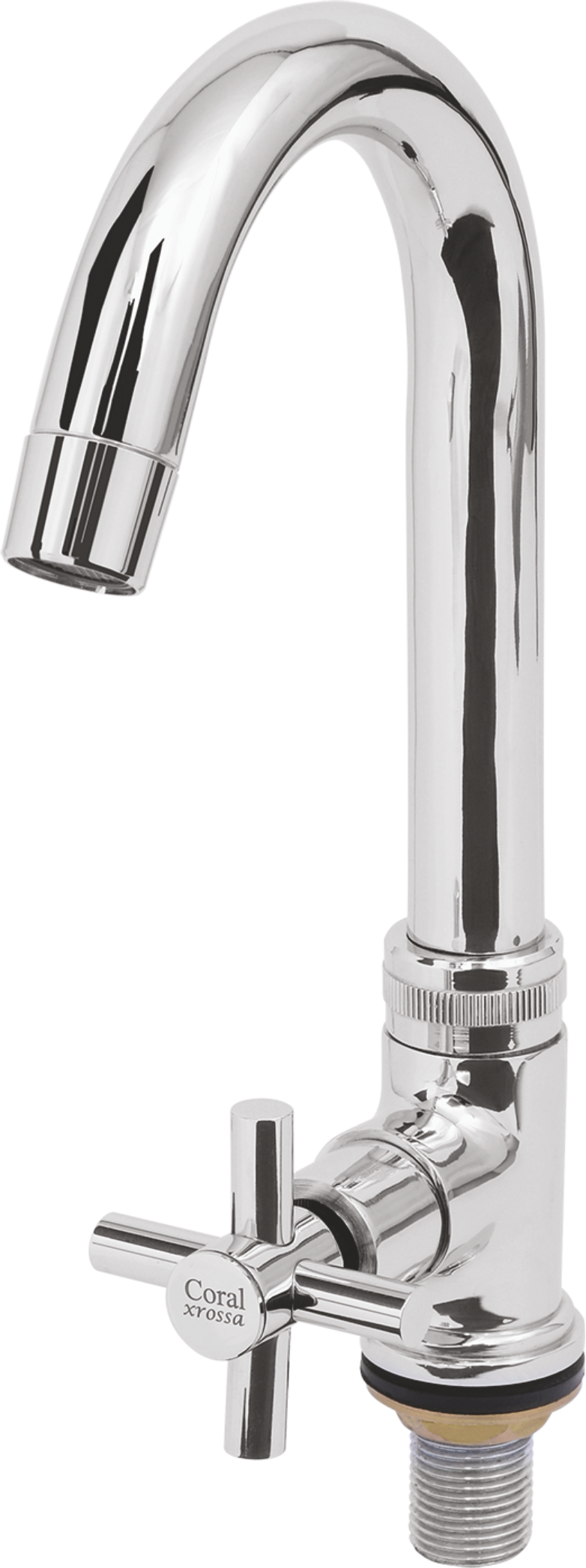Xrossa Deck Mounted Swan Neck Faucet