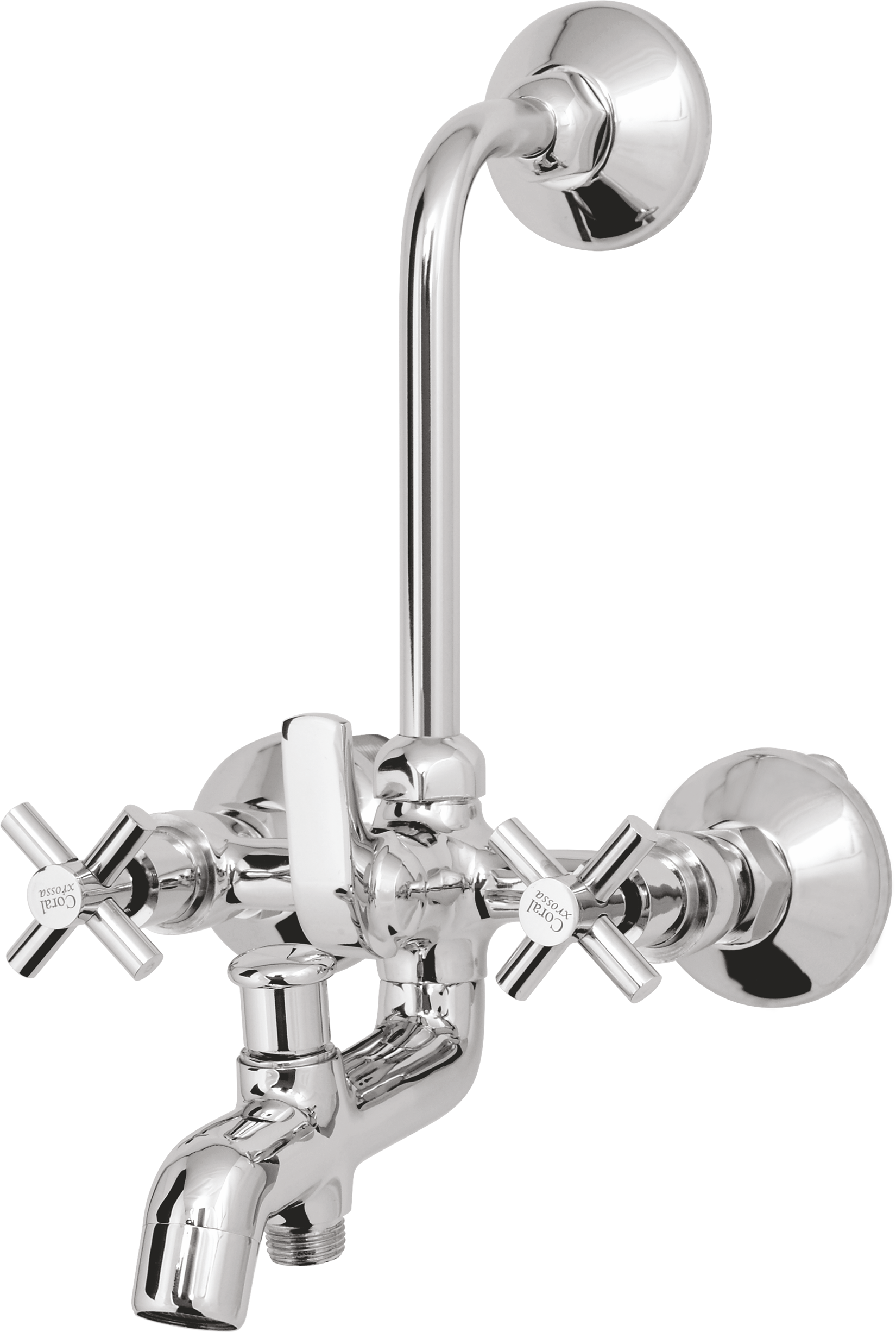 Xrossa Wall Mixer 3-In-1 With Bend