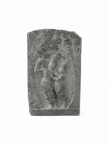 3.3 Ft Krishna Beneath The Sacred Tree Relief