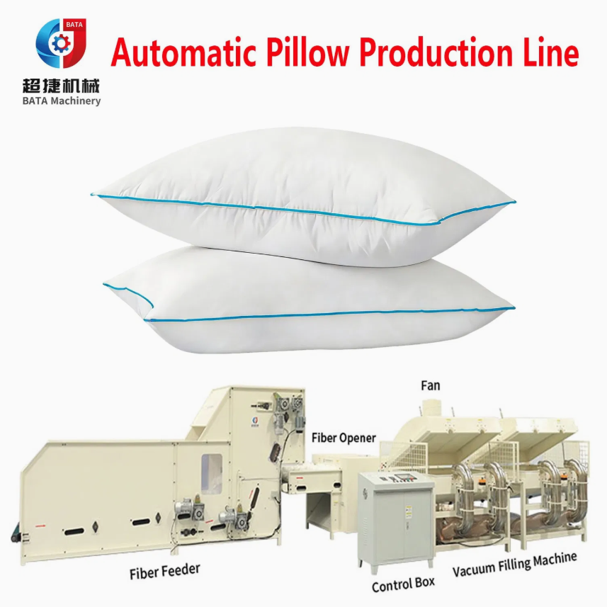 Automatic Pillow Production Line Cotton Carding Fiber Opening Machine
