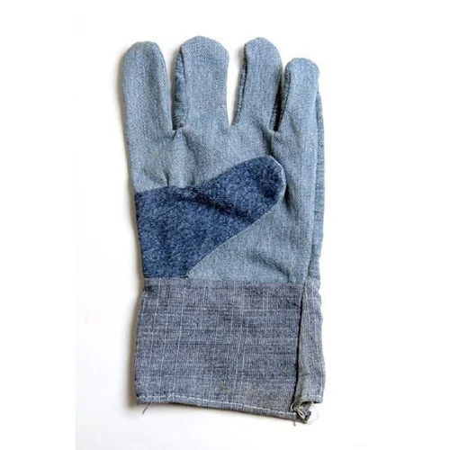 Blue Jeans Fabric Hand Gloves