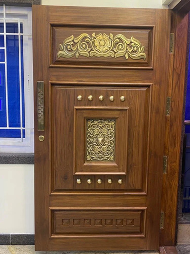 Brass Designed Main Door