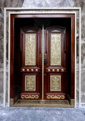 Cast Embellishments Brass Main Door