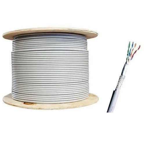 Cat 6 Utp Indoor Cable - Color: White