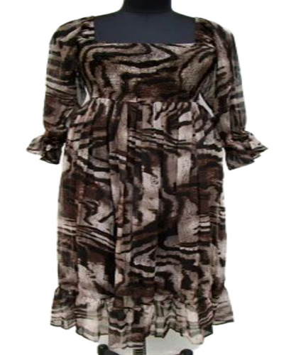 Fancy Printed Maxi Dress