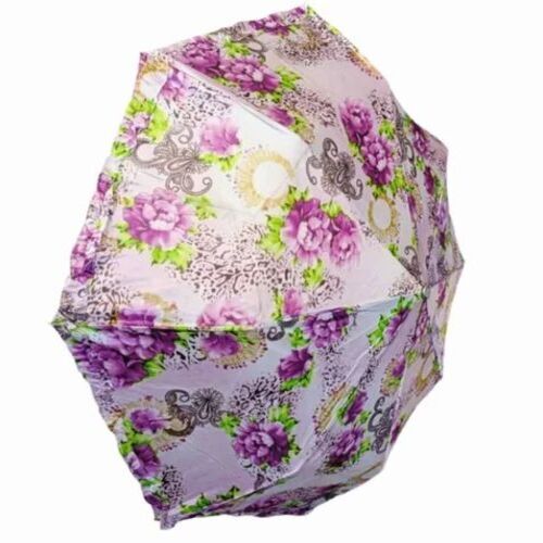 Floral Print Polyester Umbrella