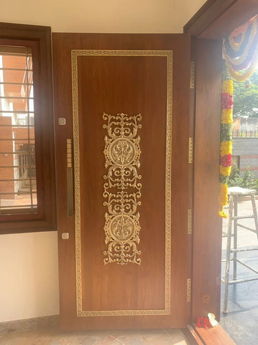 Golden Brass Main Door