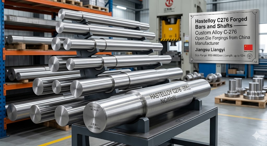 Hastelloy C-276 Uns N10276 Ni-Cr-Mo-W Forgings For Wet Chlorine Mixed Acid Fgd Sour Service Valves Reactors Tube Sheets Rings - Application: Chemical Processing Equipment