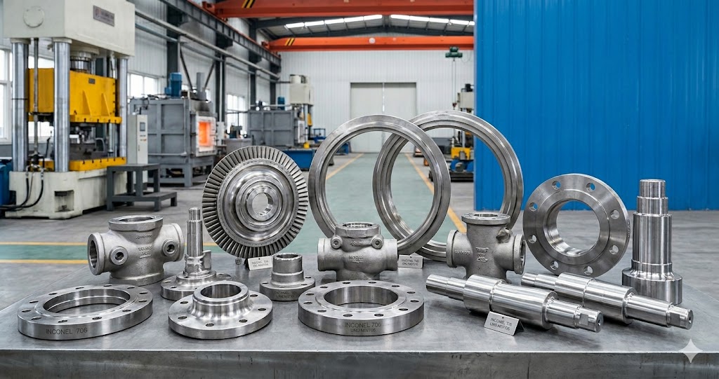 Inconel 706 Uns N09706 Ph Superalloy Forgings For Gas Turbine Discs Wheels And Rotor Shafts Discs Rings Bars - Country Of Origin: China