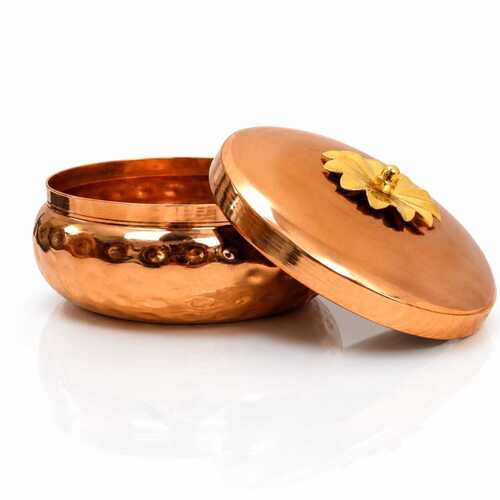 Luxury Copper Gift Bowl - Application: Home
