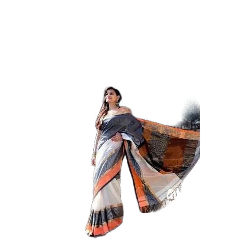 Printed Fancy Handloom Silk Saree