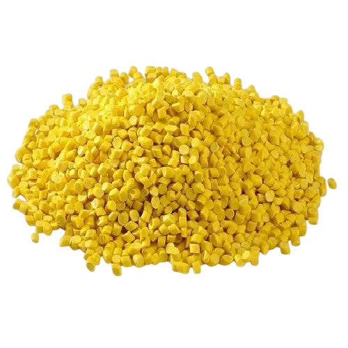 Round Yellow Pp Granules