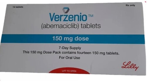 Abemaciclib Verzenio Tablets - Life Span: 36 Months