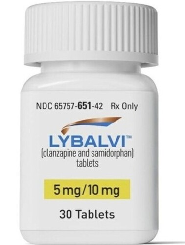 Lybalvi Olanzapine And Samidorphan Tablets
