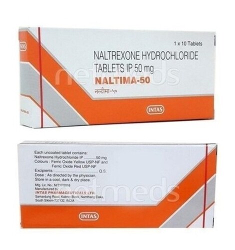 Naltrexone Hydrochloride Tablets - Brand Name: Naltima-50