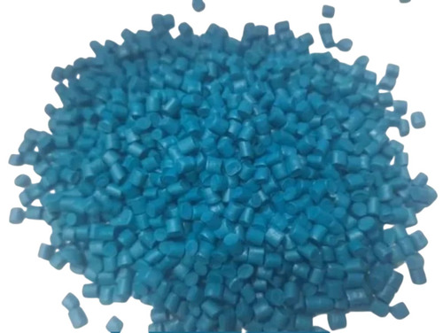 Sky Blue Abs Plastic Granules