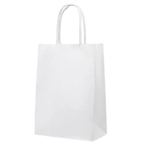 White Paper Shopping Bag