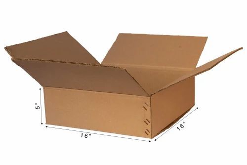 16 X 16 X 5 Inch 3 Ply Corrugated Boxes