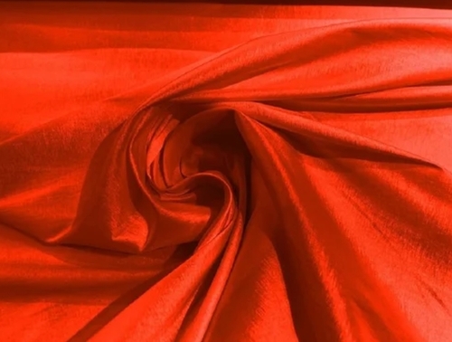 170t Plain Red Taffeta Fabric