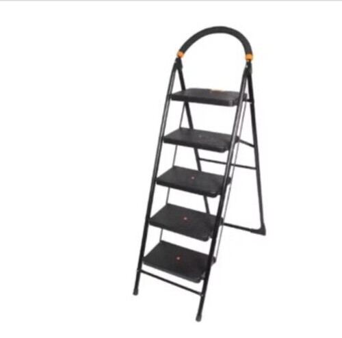5 Feet Black Aluminium Self Support Ladder