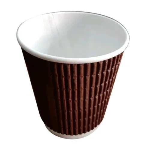 Brown Disposable Tea Paper Cup