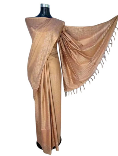 Brown Kota Silk Saree