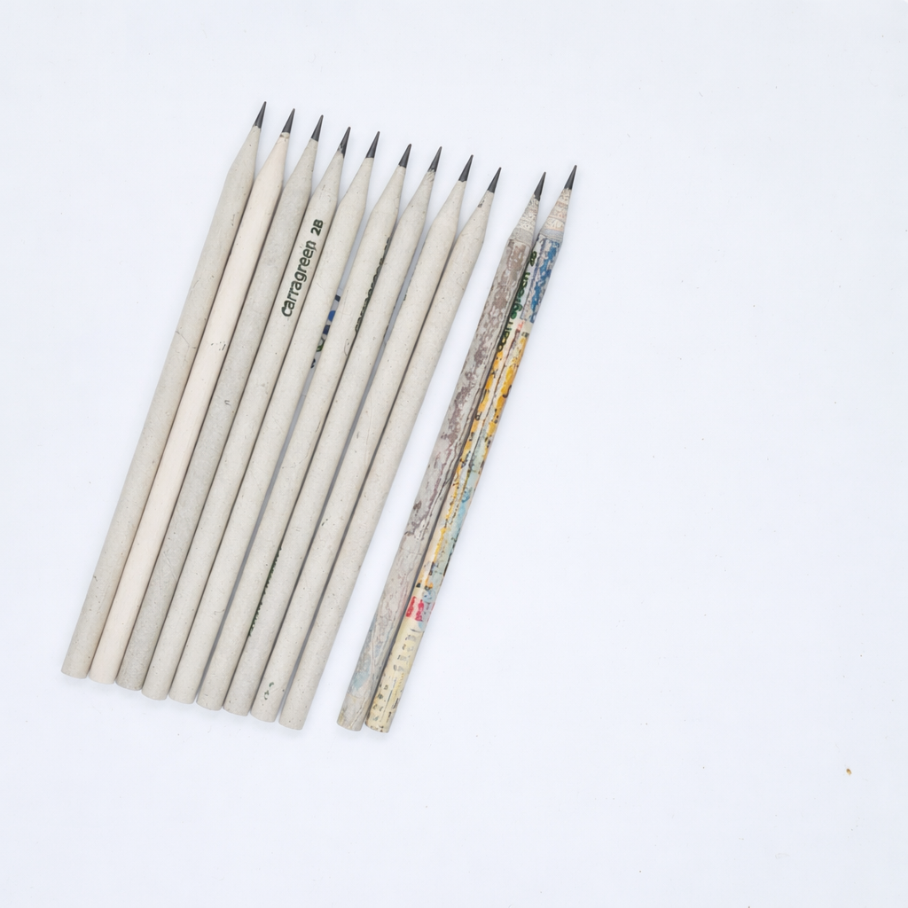 Carragreen Recycle Paper Pencils Pack of 12