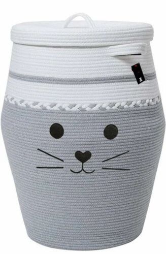 Cotton Laundry Basket