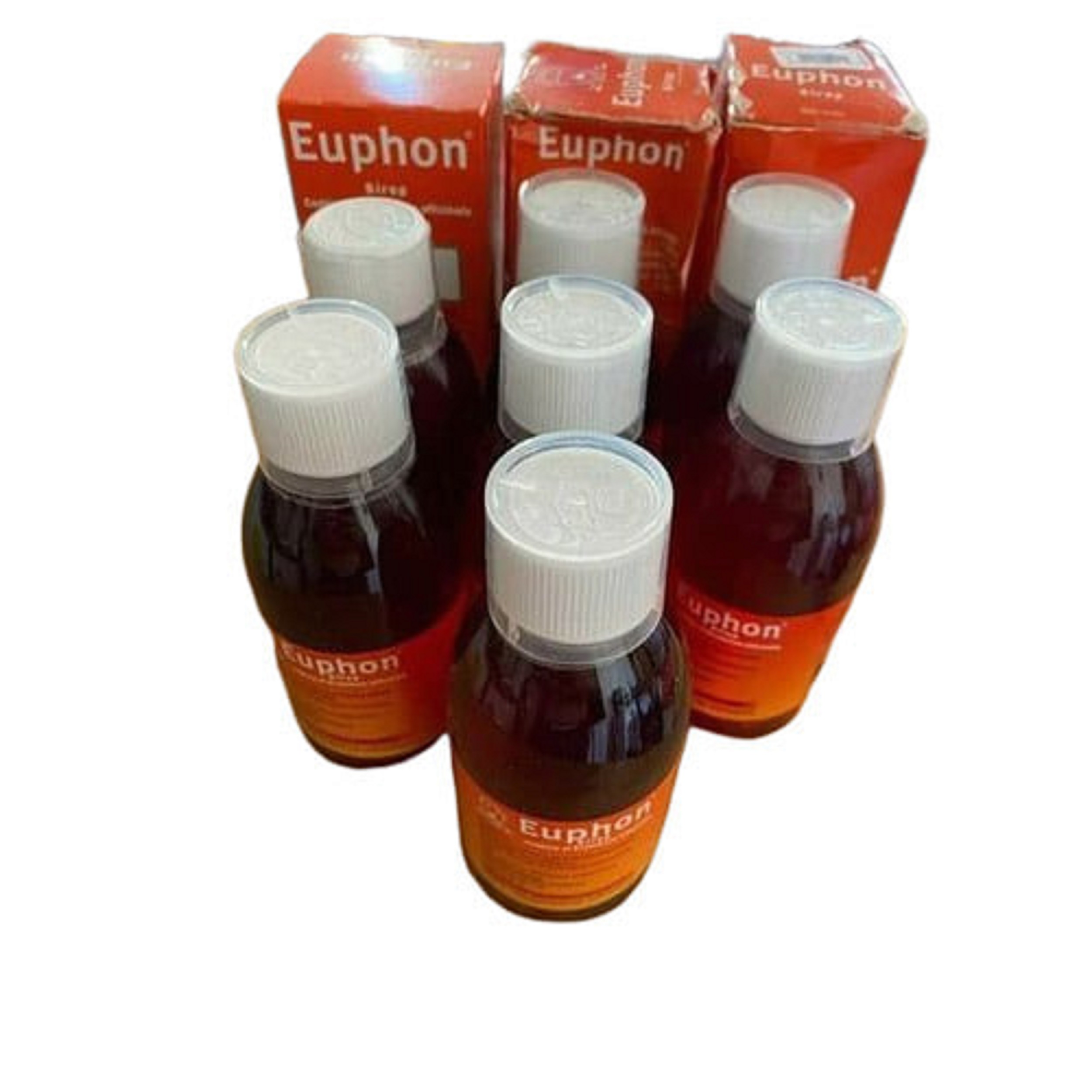 EUPHON SYRUP. Used to relieve dry, irritating/tickling coughs.