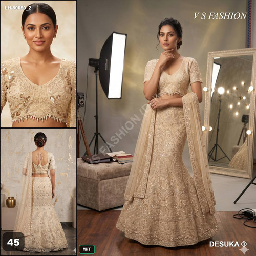 Fish Cut Lehenga