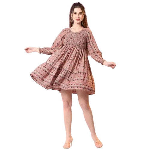 Ladies Printed Tunic Top