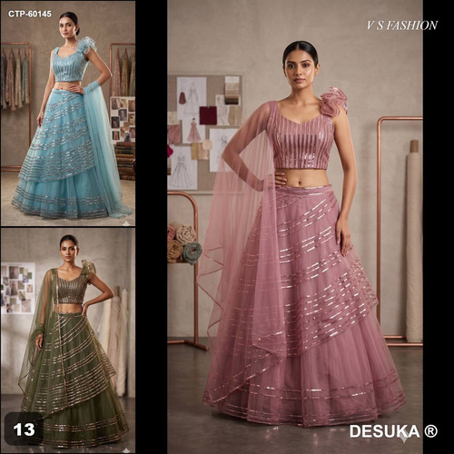 Net Lehenga