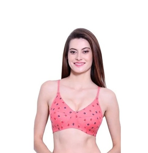 Printed Cotton Bra