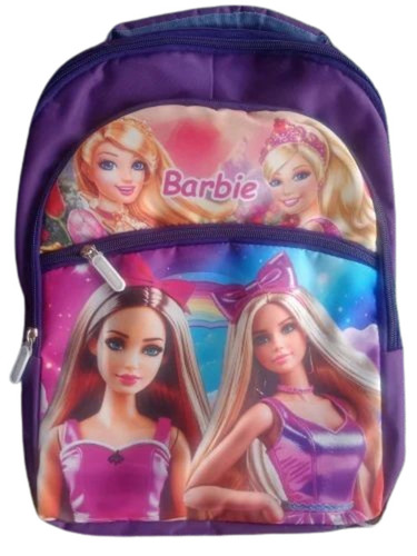 Printed Kids Polyester School Bag