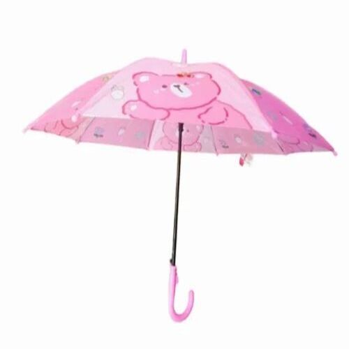 Printed Pink Kids Umbrella