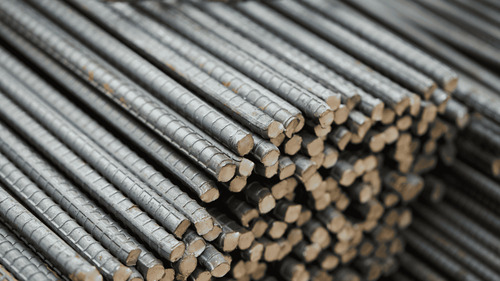 Sarvotham Tmt Bars - TMT Steel, Standard Size, Gray, Grade 550 | Rust Proof, Painted Surface, Durable, Industrial Use