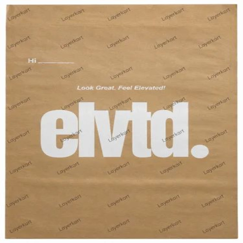 02 Customise Paper Courier Bags 15x17