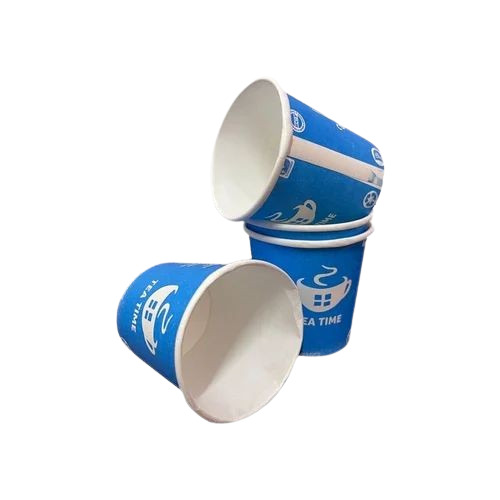 80ml Blue Disposable Tea Paper Cup