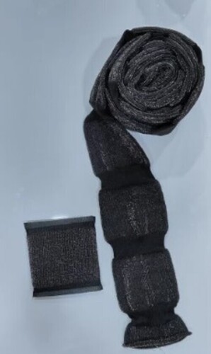Black Steel Foam Pad