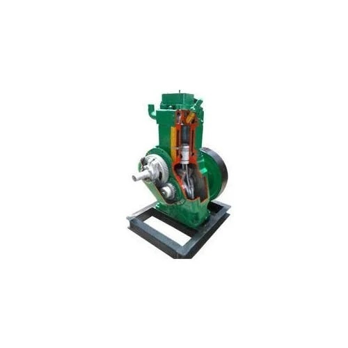 Cut Section Model Diesel Engine