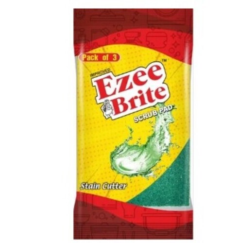 Ezee Brite Scrub Pad Pack Of 3