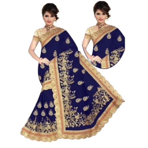 Ladies Embroidery Saree