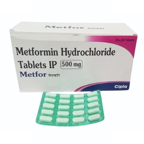 Metformin Hydrocloride Tablet - Purity: 100%