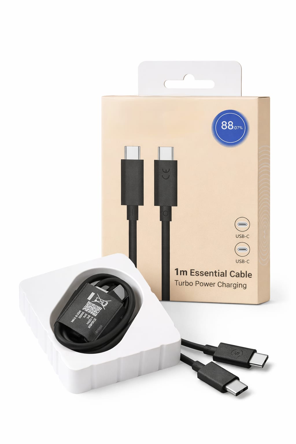 Motorola 68W Type C To C Turbopower Charging Cable - Android Version: Na