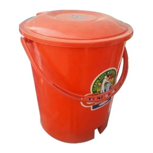 Plastic Paddle Rubbish Bin