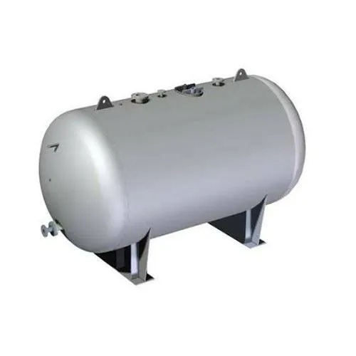 Silver Round Storage Tanks