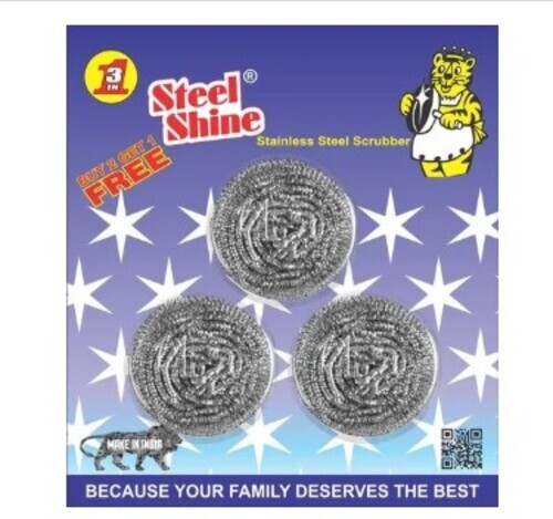 Steel Shine 3 In 1 Scrub