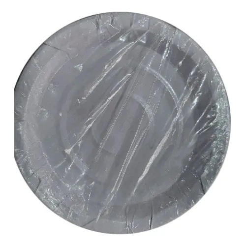 White Disposable Paper Plate