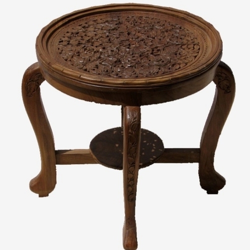 Wooden Round Coffee Table