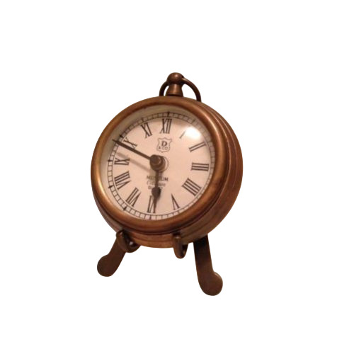 Antique Brass Table Watch